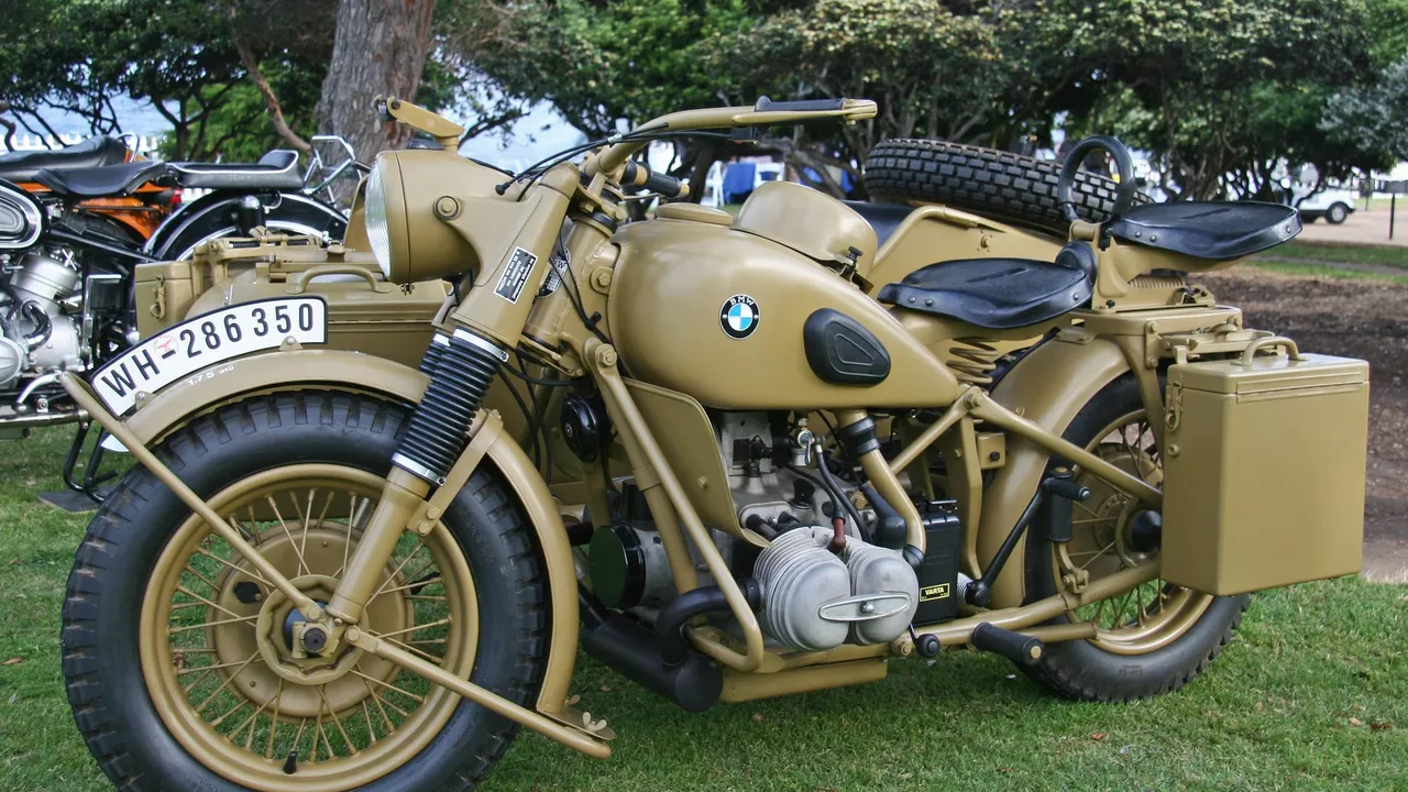 What motorcycles were used during World War II?